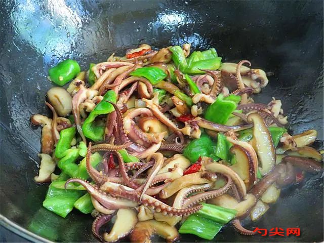 炒魷魚6